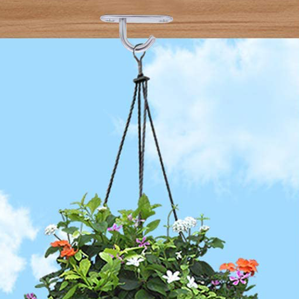4PCS Wall Mounted Ceiling Hooks Stainless Steel Wall Hook Top Mount Plate Light Hook Wall Mount Ceiling Plant Hangers Chandelier Swag Hook with Screws for Lamp Plant Basket Ceiling Fan 4PCS Wall Mounted Ceiling Hooks Stainless Steel Wall Hook Top Mount Plate Light Hook Wall Mount Ceiling Plant Hangers Chandelier Swag Hook with Screws for Lamp Plant Basket Ceiling Fan